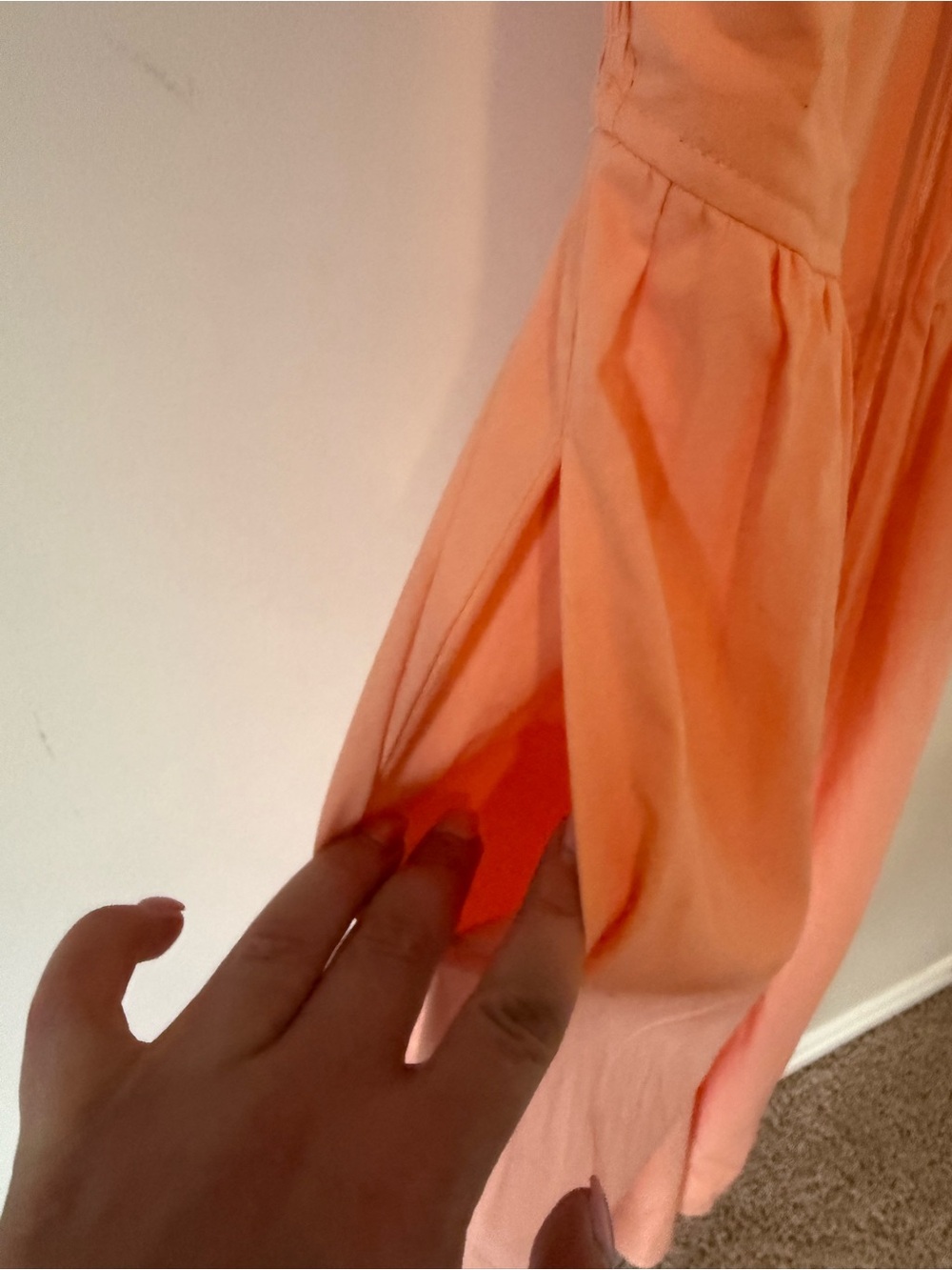 353. Band of the Free V-Neck Sleeveless Midi Dress - Picture 5 of 5